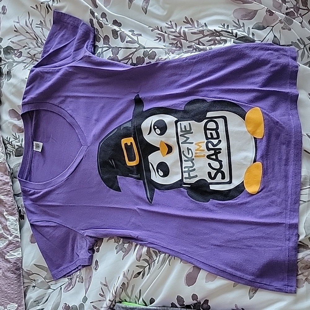 Halloween V-neck shirt